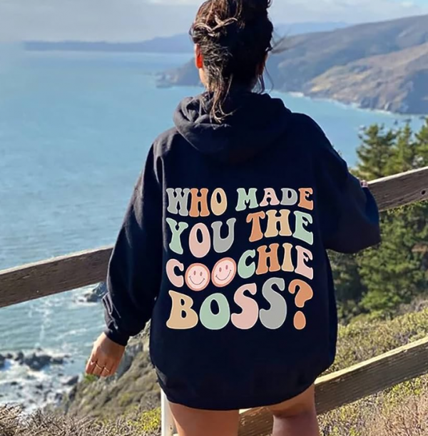 Hoodie bertuliskan quote inspiratif